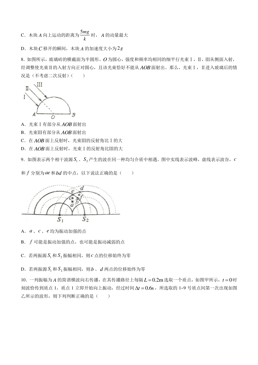 辽宁省铁岭市昌图县2023-2024学年高二上学期10月月考物理试题(无答案)