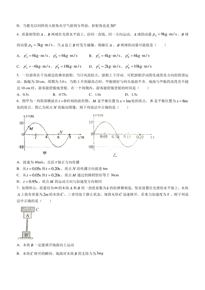 辽宁省铁岭市昌图县2023-2024学年高二上学期10月月考物理试题(无答案)