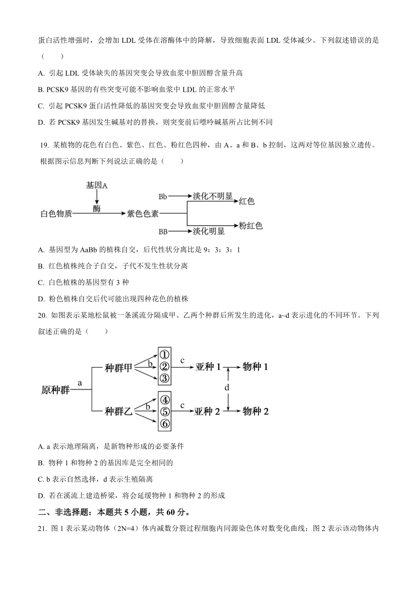 广东省佛山市第四名校2023-2024学年高二上学期开学考试 生物（解析版）