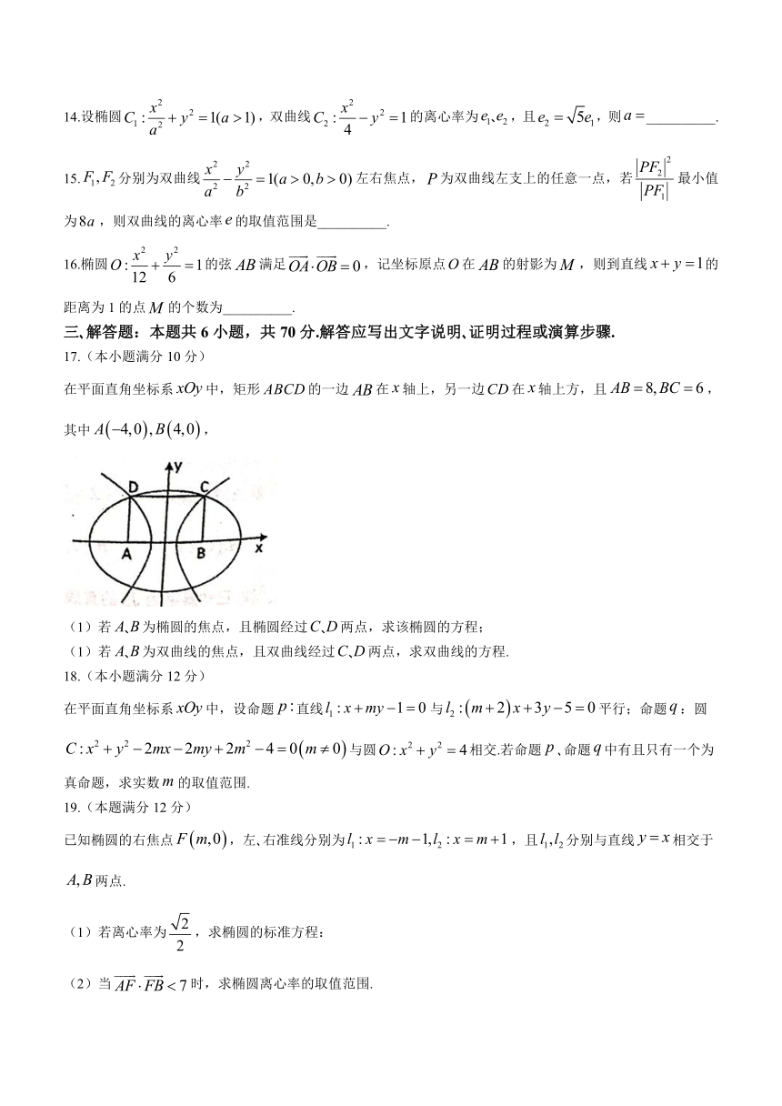 江苏省常州市2023-2024学年高二上学期11月期中考试数学试题（含答案）