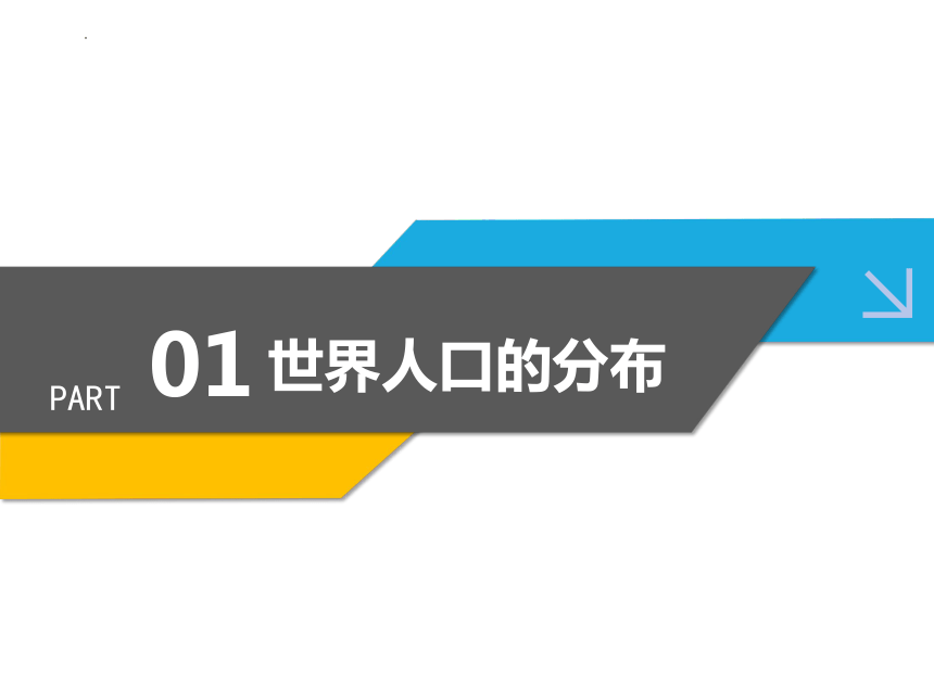 高中地理人教版（2019）必修二1.1人口分布（共20张ppt）