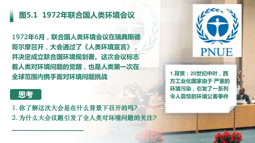 高中地理人教版（2019）必修第二册5.1人类面临的主要环境问题（共35张ppt）