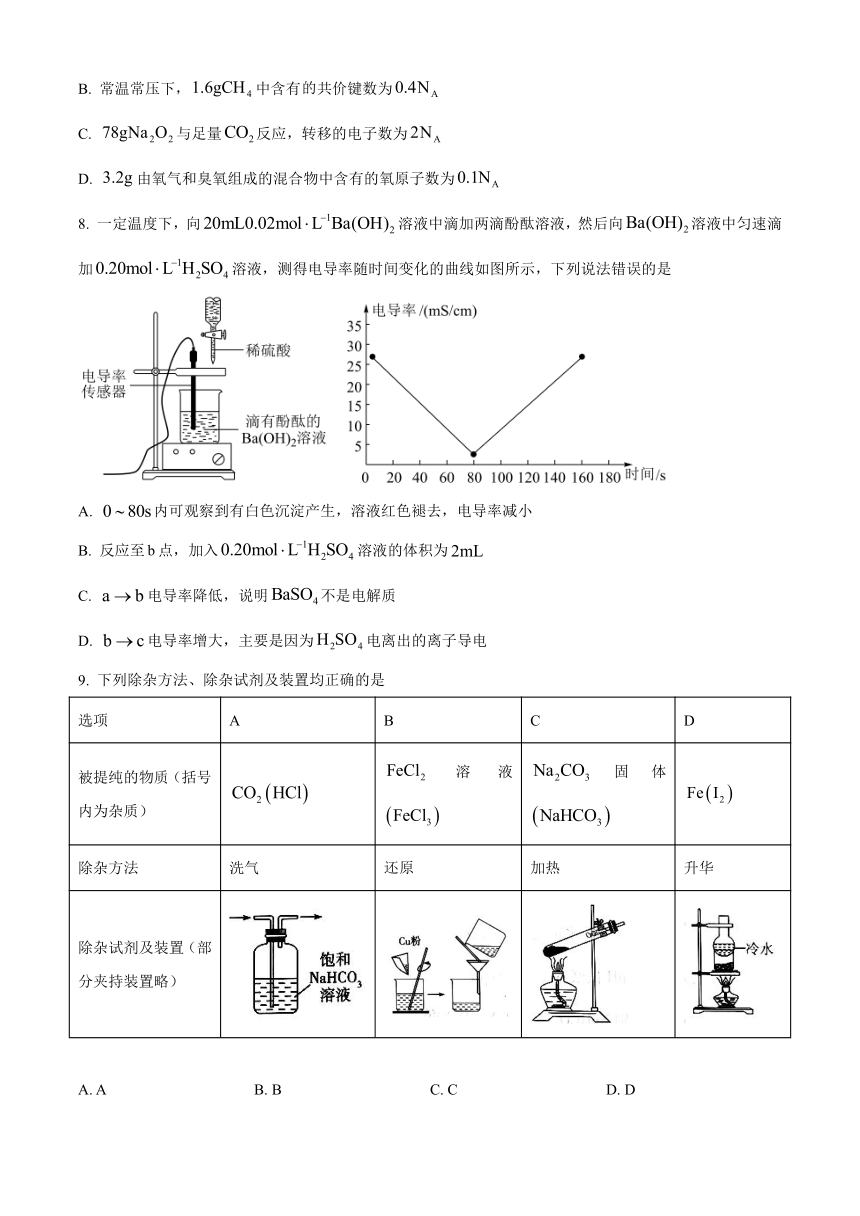 山西省晋中市2023-2024学年高一上学期期末考试 化学（原卷版+解析版）