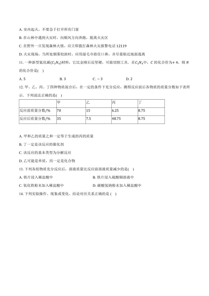 山东省枣庄市山亭区2023-2024学年九年级（上）期末化学试卷（B卷）（含解析）