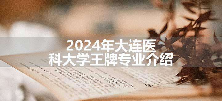 2024年大连医科大学王牌专业介绍
