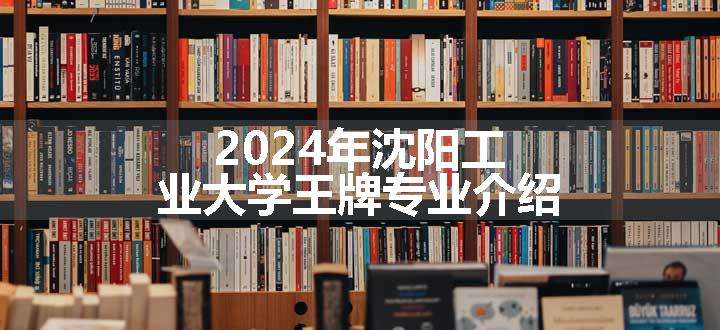 2024年沈阳工业大学王牌专业介绍