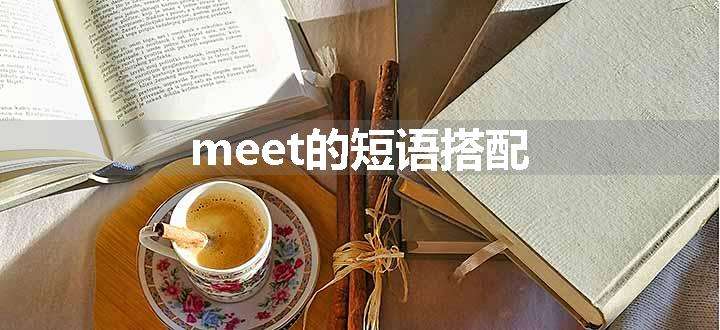 meet的短语搭配