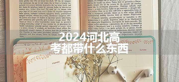 2024河北高考都带什么东西