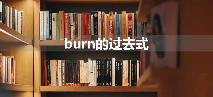 burn的过去式