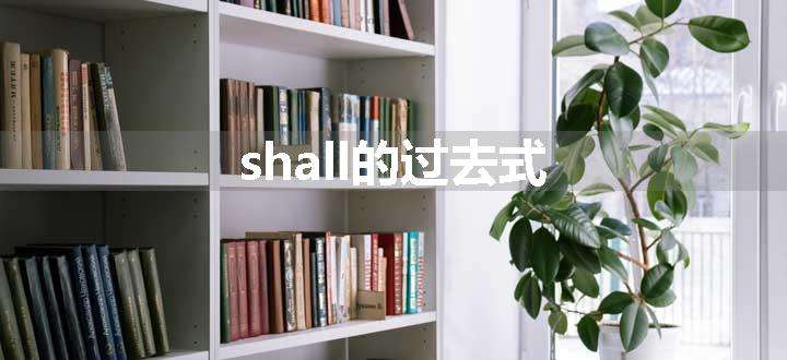 shall的过去式