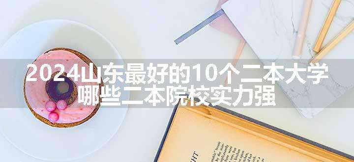 2024山东最好的10个二本大学 哪些二本院校实力强