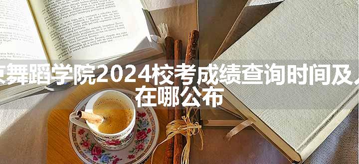 北京舞蹈学院2024校考成绩查询时间及入口 在哪公布