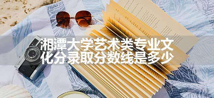 湘潭大学艺术类专业文化分录取分数线是多少