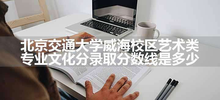 北京交通大学威海校区艺术类专业文化分录取分数线是多少