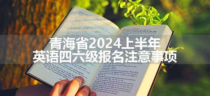 青海省2024上半年英语四六级报名注意事项