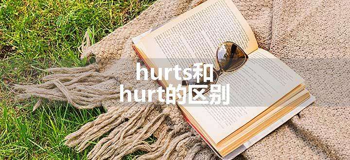 hurts和hurt的区别.jpg