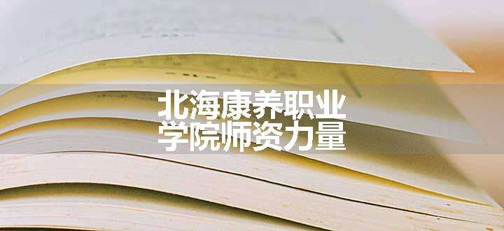 北海康养职业学院师资力量