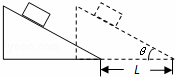 质量为m的物体静止在倾角为θ的斜面上，现在使斜面体向右匀速移动距离L，物体相对斜面静止．如图所示，则下列...