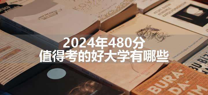 2024年480分值得考的好大学有哪些