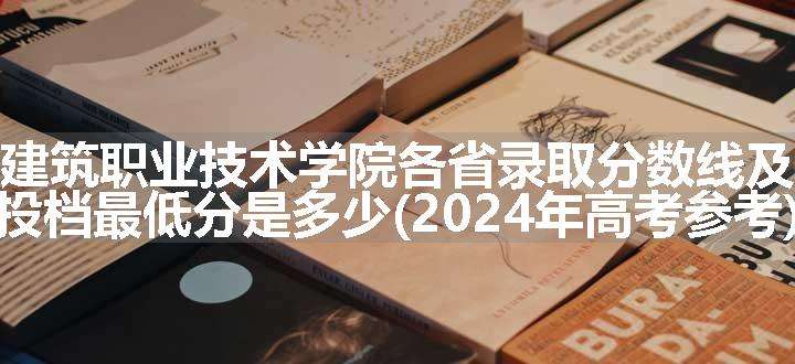 林州建筑职业技术学院各省录取分数线及位次 投档最低分是多少(2024年高考参考)