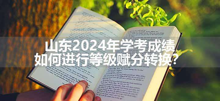 山东2024年学考成绩如何进行等级赋分转换？