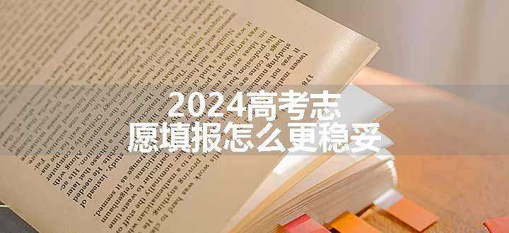 2024高考志愿填报怎么更稳妥