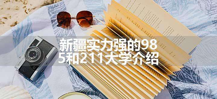 新疆实力强的985和211大学介绍