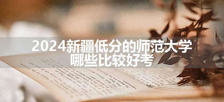 2024新疆低分的师范大学 哪些比较好考