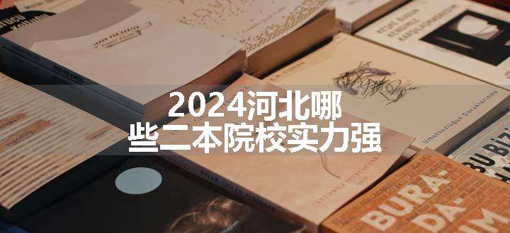 2024河北哪些二本院校实力强