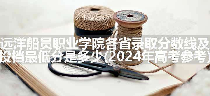 青岛远洋船员职业学院各省录取分数线及位次 投档最低分是多少(2024年高考参考)