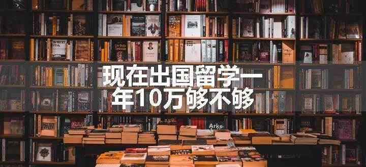 现在出国留学一年10万够不够