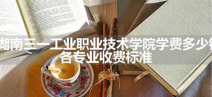 2024湖南三一工业职业技术学院学费多少钱一年 各专业收费标准