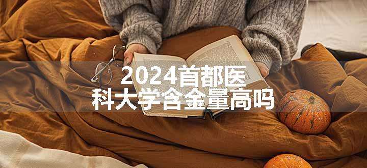 2024首都医科大学含金量高吗