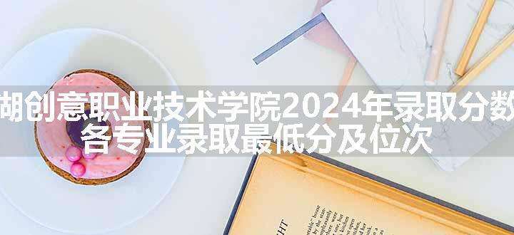 太湖创意职业技术学院2024年录取分数线 各专业录取最低分及位次