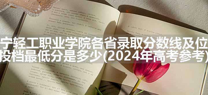 辽宁轻工职业学院各省录取分数线及位次 投档最低分是多少(2024年高考参考)