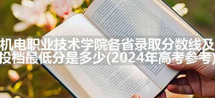 甘肃机电职业技术学院各省录取分数线及位次 投档最低分是多少(2024年高考参考)