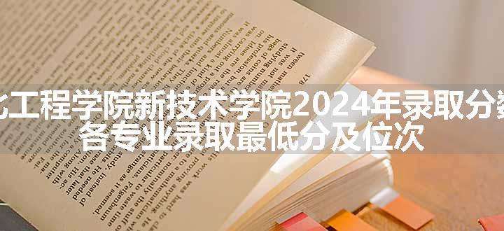 湖北工程学院新技术学院2024年录取分数线 各专业录取最低分及位次