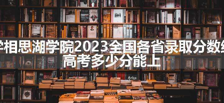 广西民族大学相思湖学院2023全国各省录取分数线及最低位次 高考多少分能上