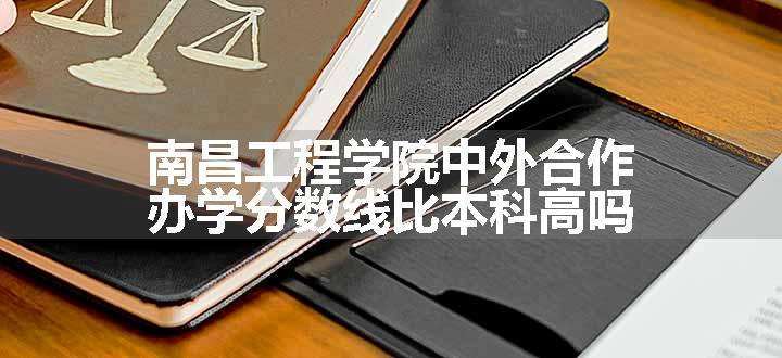 南昌工程学院中外合作办学分数线比本科高吗