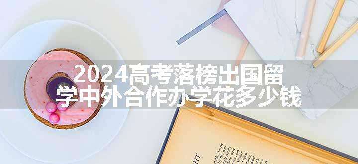 2024高考落榜出国留学中外合作办学花多少钱