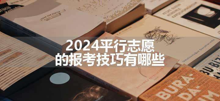 2024平行志愿的报考技巧有哪些