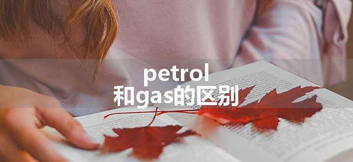 petrol和gas的区别