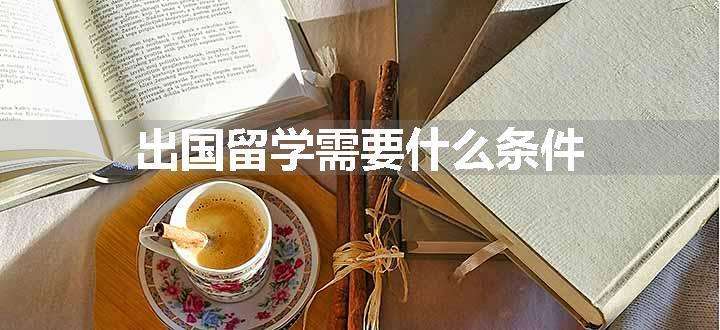 出国留学需要什么条件