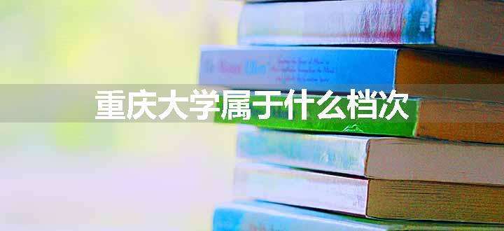 重庆大学属于什么档次