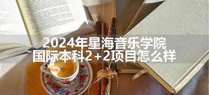 2024年星海音乐学院国际本科2+2项目怎么样