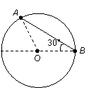 一光滑圆环固定在竖直平面内，环上穿有两个小球A和B（中央有孔），A、B之间由细绳连接着，它们位于图中所示...