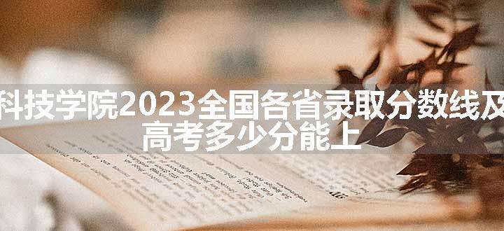 重庆城市科技学院2023全国各省录取分数线及最低位次 高考多少分能上