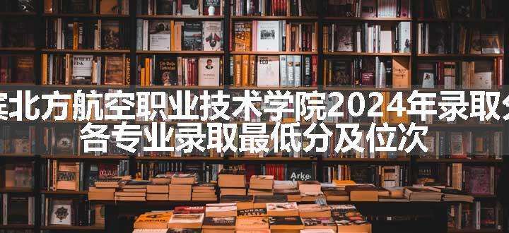 哈尔滨北方航空职业技术学院2024年录取分数线 各专业录取最低分及位次