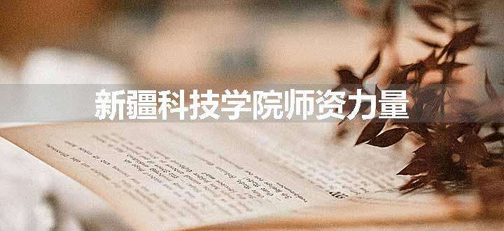 新疆科技学院师资力量