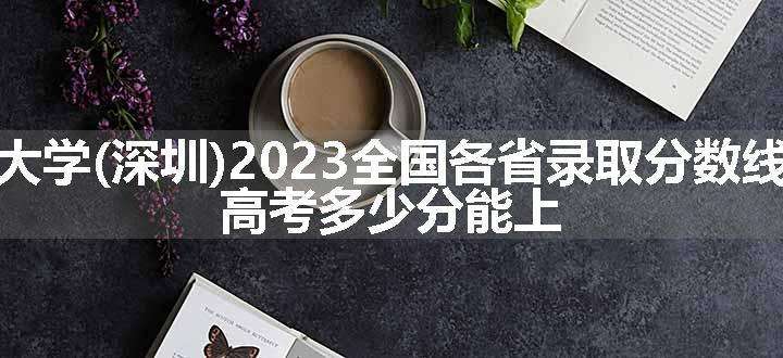 哈尔滨工业大学(深圳)2023全国各省录取分数线及最低位次 高考多少分能上